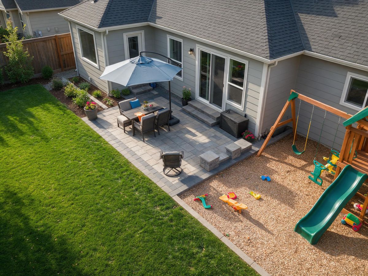 landscape design project in Lenexa, KS